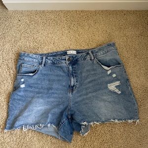 Size 22 Jean shorts